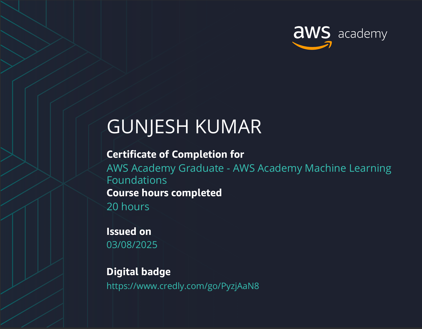 AWS ML Foundation